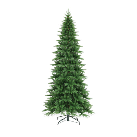 Albero di Natale slim "Theo" 100 % PE Effetto Real Touch di Altissima Qualità