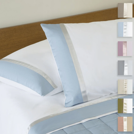 Neith Completo Letto Perlier Matrimoniale In Puro Cotone B118 - Passarelli Biancheria