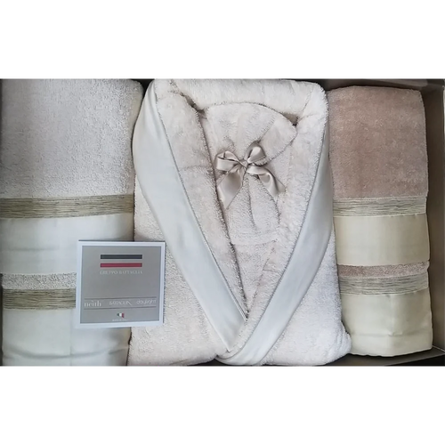 Neith Set Completo Bagno Unisex 8 Pezzi 100% Spugna Cotone Capri B180