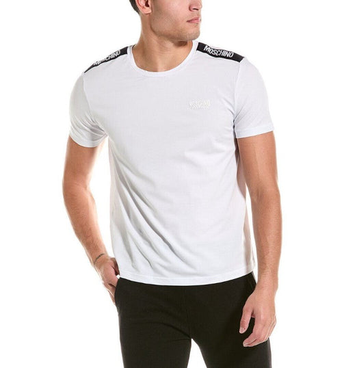 moschino T-SHIRT BANDA LOGATA da uomo