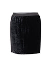 Tom Ford Minigonna in Velluto Nero da donna