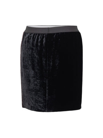 Tom Ford Minigonna in Velluto Nero da donna