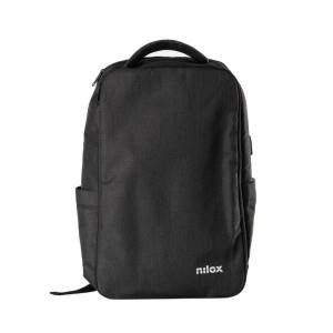 Nilox Tech Zaino per Notebook 15.6 Urban Eco Pro Nero