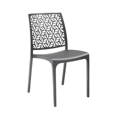 Sedia in Polipropilene Nairobi per interno e esterno, adatto per bar e strutture