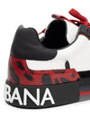 Dolce & Gabbana Sneakers basse Portofino in Pelle da uomo