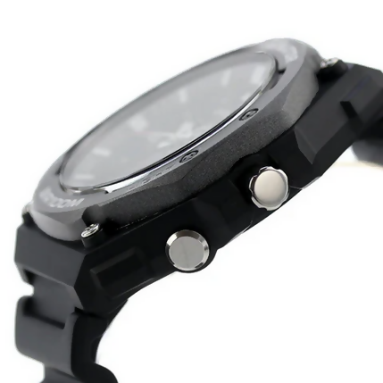Orologio Casio per uomo in acciaio impermeabile con movimento al quarzo nero, MW-620H-1A