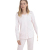Noidinotte Pigiama da Donna in Cotone Leggero Aperto Avanti Maniche Lunghe FA7321 S27 - Passarelli Biancheria