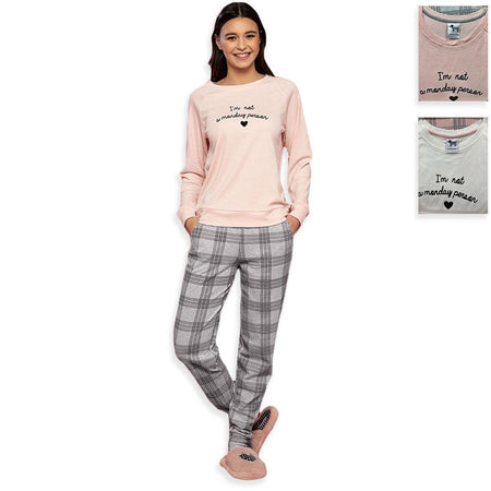 Noidinotte Pigiama in Caldo Cotone da Donna FA7512 S29 - Passarelli Biancheria