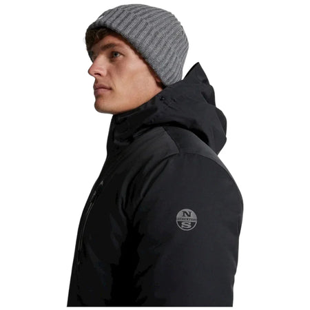 North Sails giacca impermeabile nera Admiral