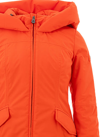 Peuterey Giacca Imbottita con Maxi Cappuccio da donna