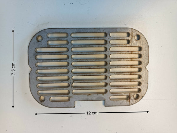 Griglia braciere Compatibile in ACCIAIO AISI 304 per stufe pellet EDILKAMIN Installata nei seguenti modelli: IDROPELLETBOX-PRESTGE-MAGIC-BASIC-BIJOUX-FUJI-ANDE-URAL-MEG-ALPEN-DAYSI SALLY