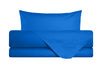 Completo letto lenzuola in 100% cotone made in Italy BLUETTE