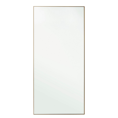 Specchio con Cornice in acciaio  Universe h 80x1,5x170 cm