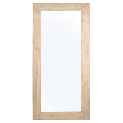 Specchio da parete con cornice in legno Tiziano