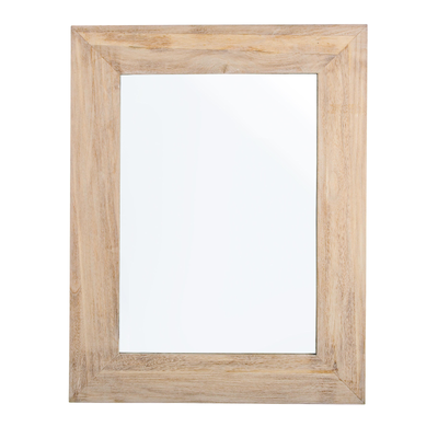 Specchio da parete con cornice in legno Tiziano