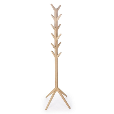 Appendiabiti Daiki Slim in legno di betulla da assemblare