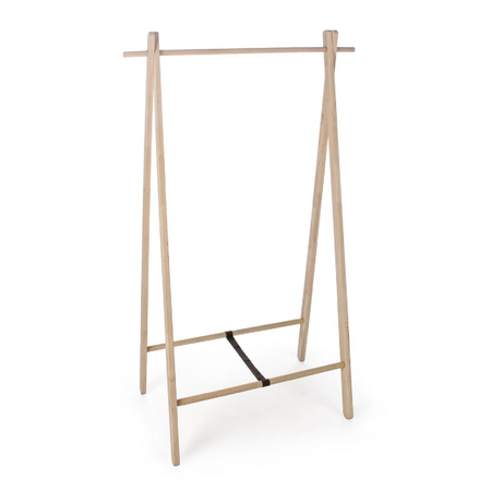Stand appendiabiti "Daiki" in legno di betulla da assemblare