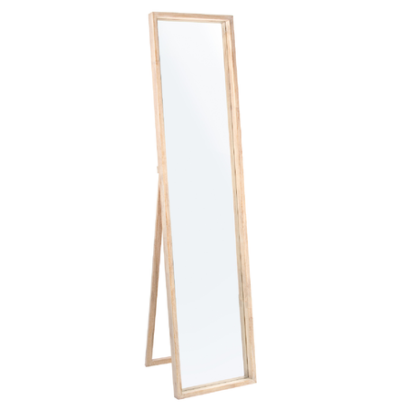 Specchio da terra con cornice in legno "Tiziano"