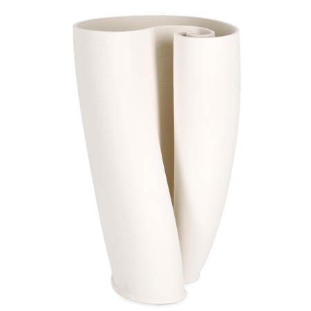 Vaso maeli da interno in ceramica stampata 3D