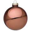 Palline in vetro Argilla Lucido tinta unita per albero di Natale moderno