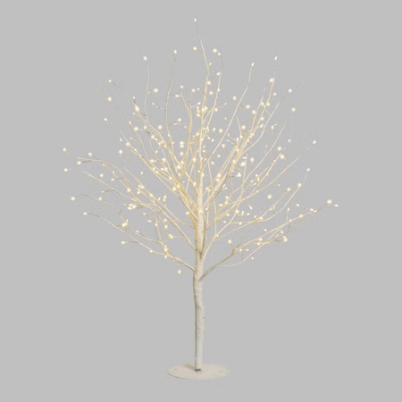 Albero Ramo luminoso Leccio bianco caldo per decorazioni