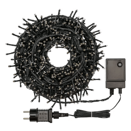 Catena Nastro di Luce 15 m, Digital Chasing, led bianco caldo