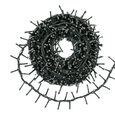 Catena Nastro di Luce 15 m, Digital Chasing, led bianco caldo