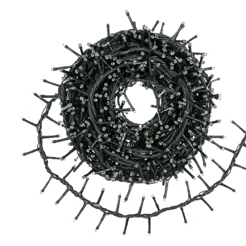 Catena Nastro di Luce 15 m, Digital Chasing, led bianco caldo