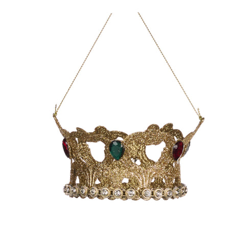 Pendaglio a forma di corona per albero decorazione natalizia da 11 cm