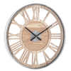 Orologio da parete in acciaio a batteria Ticking Ø 60x6 cm