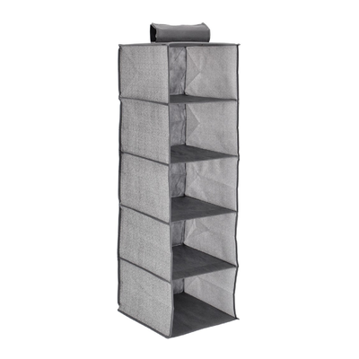 Contenitore porta tutto Tidy in TNT e ripiani in cartone