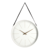 Orologio da parete Timely in acciaio a batteria 40x6x66 h cm