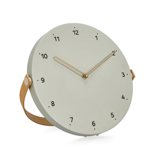 Orologio da parete Josue in metallo con manico Ø 32 cm
