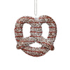 Pendente in plastica natalizio per Albero di Natale, pretzel da h 10.5 cm