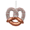 Pendente in plastica natalizio per Albero di Natale, pretzel da h 10.5 cm