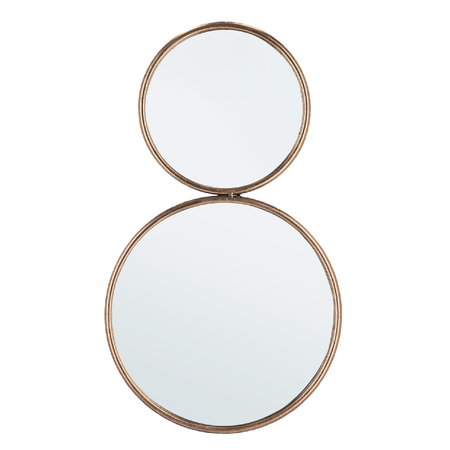 Specchio con cornice in metallo "Hanima"