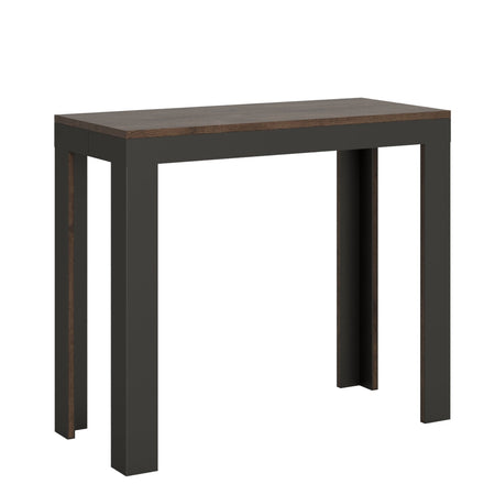 Tavolo consolle "Rimini" allungabile in legno per sala da pranzo