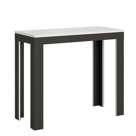 Tavolo consolle "Rimini" allungabile in legno per sala da pranzo