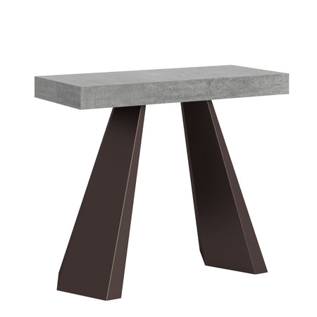 Tavolo consolle "Monza" allungabile in legno per sala da pranzo