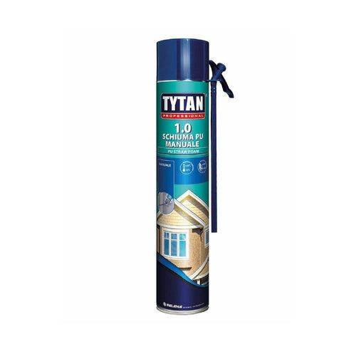 Schiuma poliuretanica Tytan multiuso 750 ml per coibentazioni e sigillature