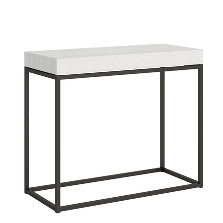 Tavolo consolle "Novara" allungabile in legno per sala da pranzo