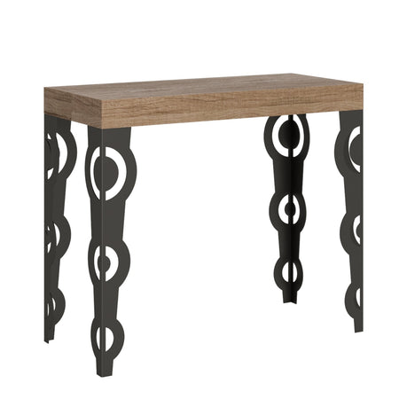 Tavolo consolle "Treviso" allungabile in legno per sala da pranzo