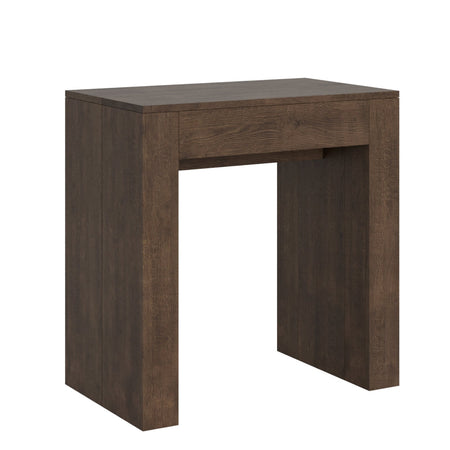 Tavolo consolle "Foggia" allungabile in legno per sala da pranzo