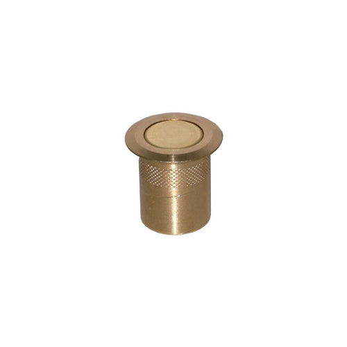 Pozzetto antipolvere in ottone con molla in acciaio inox