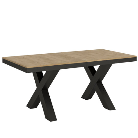 Tavolo "Andria" allungabile in legno per sala da pranzo