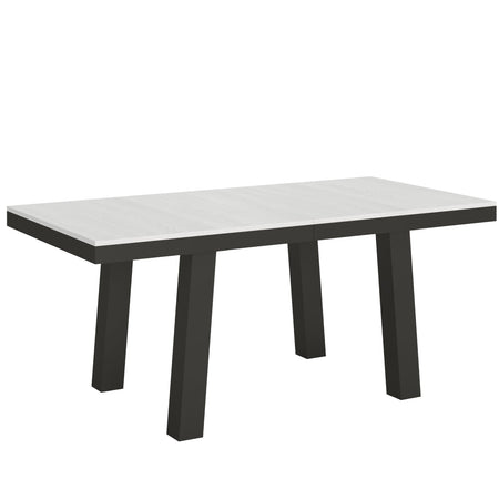 Tavolo "Cesena" allungabile in legno per sala da pranzo