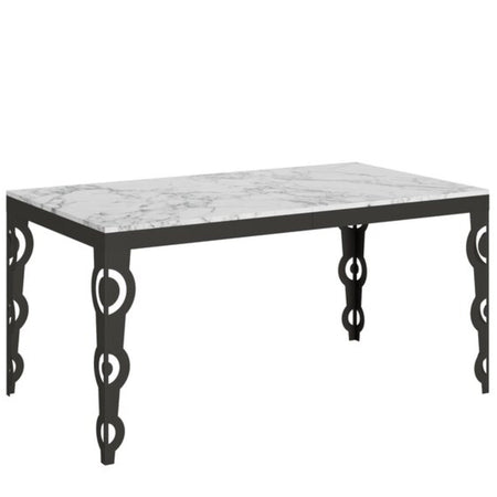 Tavolo "Como" allungabile in legno per sala da pranzo