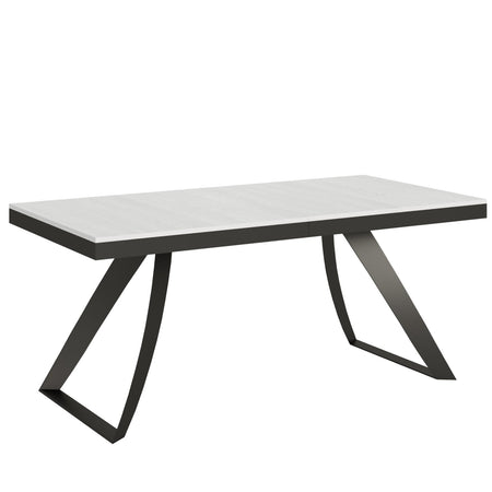 Tavolo "Alessandria" allungabile in legno per sala da pranzo