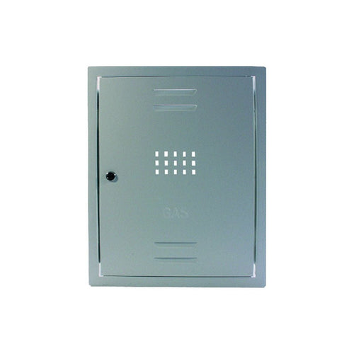 Sportello in lamiera zincata per contatore di gas metano 50 x 40 cm
