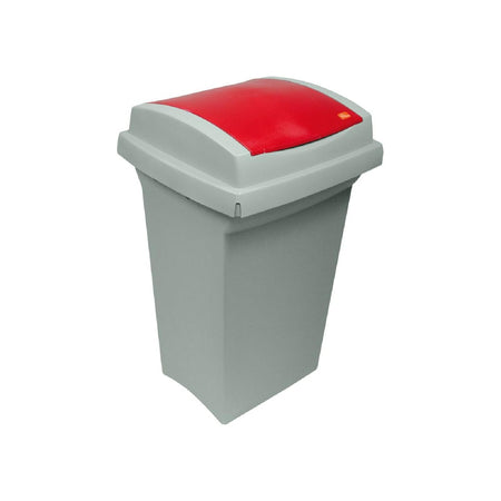 Bidone "Recycling" per immondizia in polipropilene 50 lt
